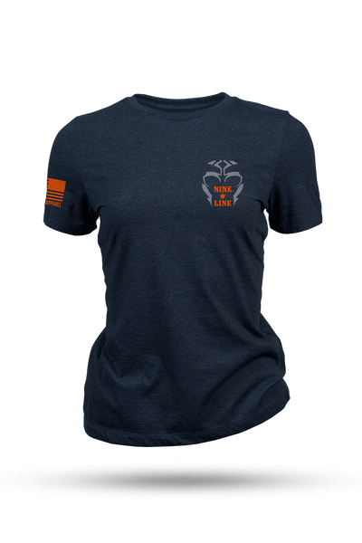 Women's Tri-Blend T-Shirt - Once a Rebel - Nine Line Apparel