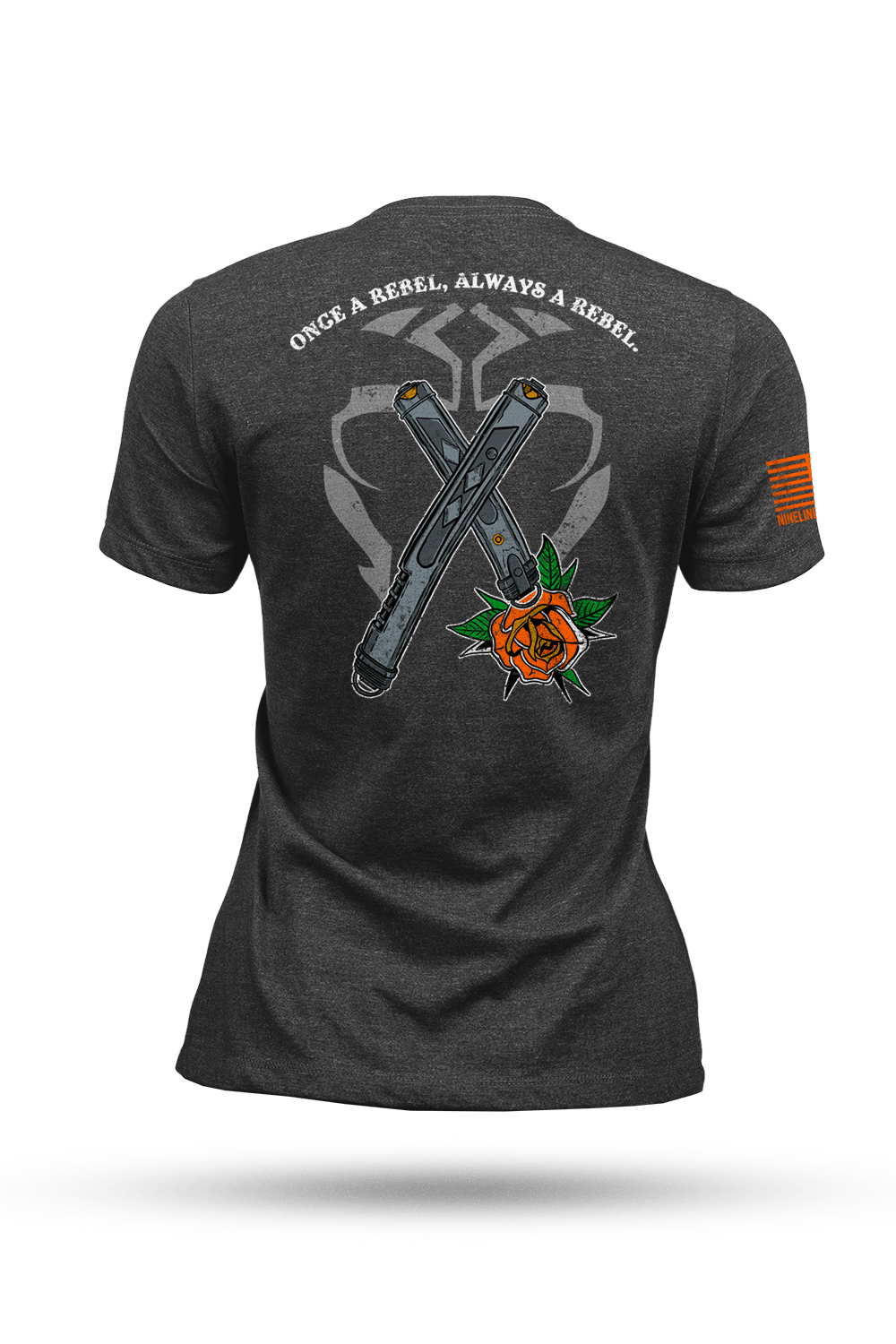 Women's Tri-Blend T-Shirt - Once a Rebel - Nine Line Apparel