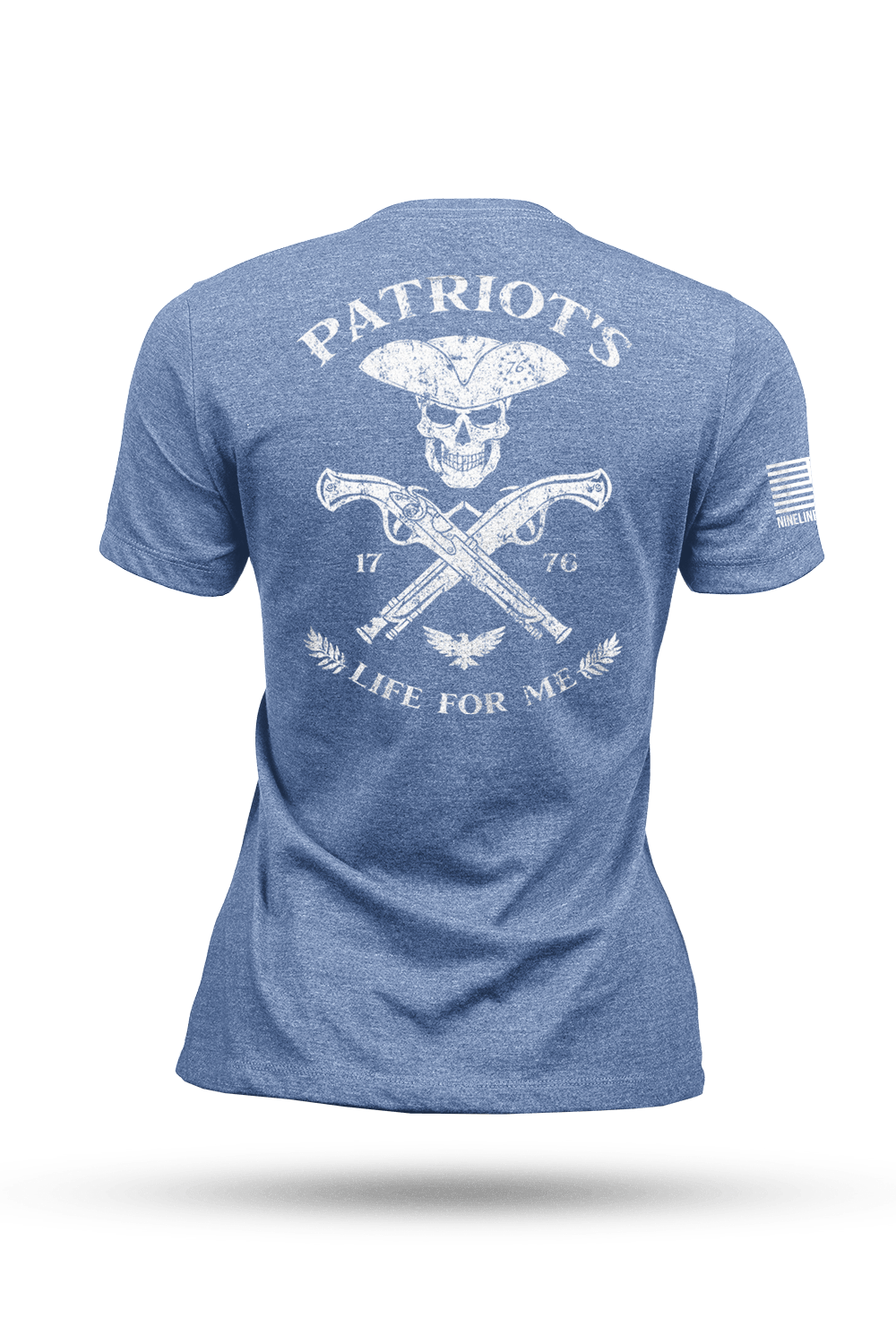 Women's Tri-Blend T-Shirt - Patriots Life For Me - Nine Line Apparel