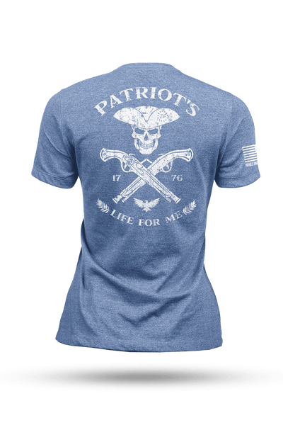 Women's Tri-Blend T-Shirt - Patriots Life For Me - Nine Line Apparel