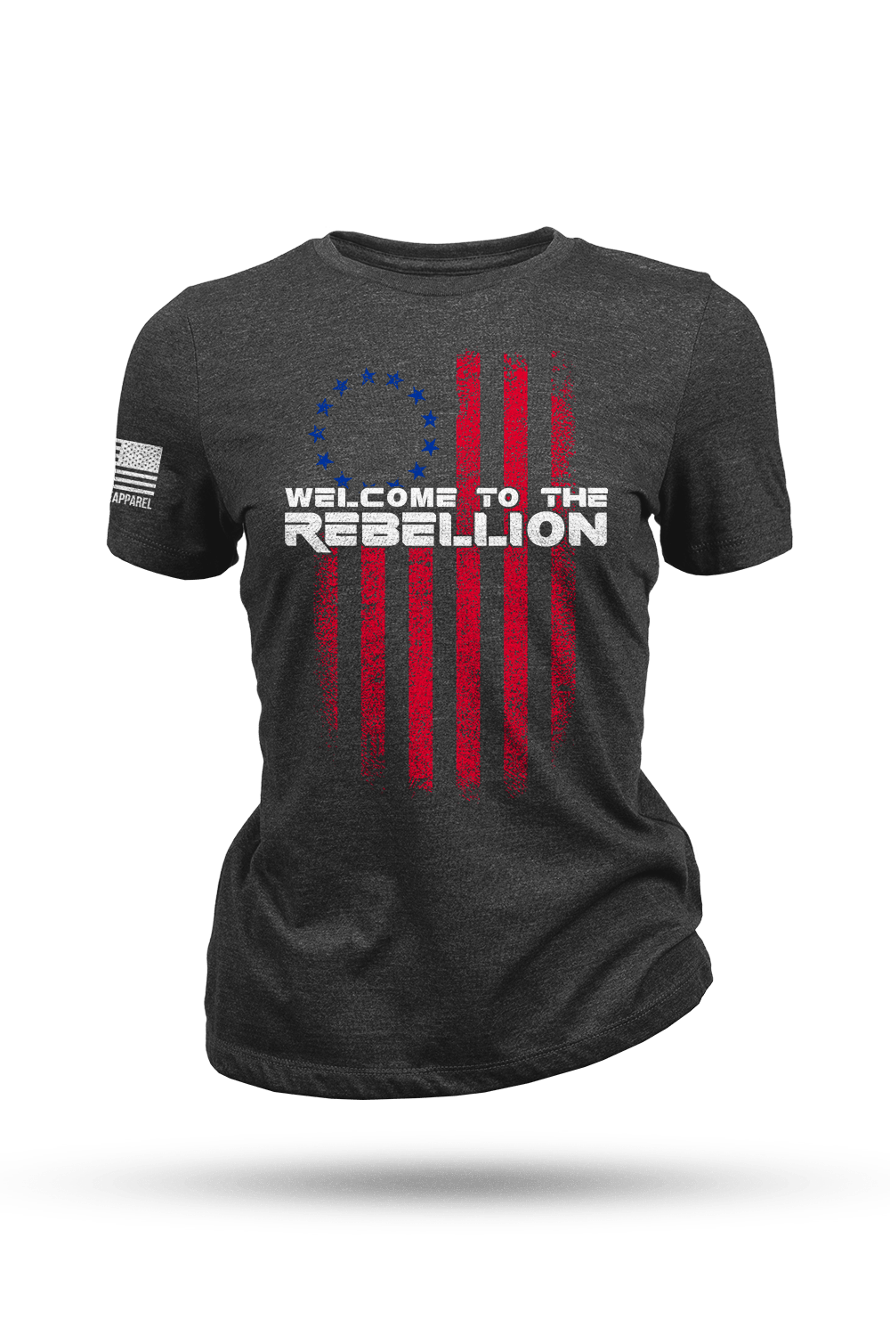 Women's Tri-Blend T-Shirt - Rebellion RWB - Nine Line Apparel