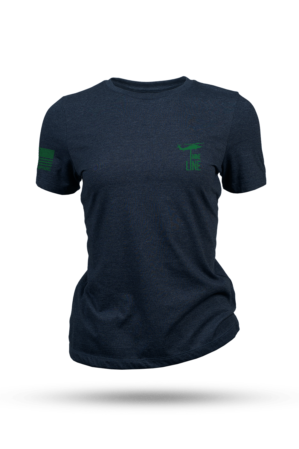 Women's Tri-Blend T-Shirt - St. Patrick's Day Men of Fire - Nine Line Apparel