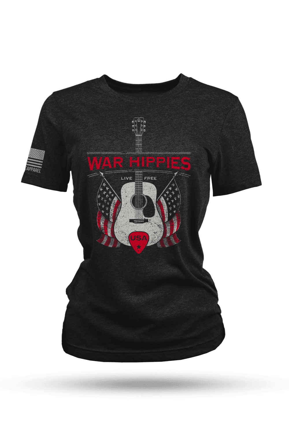 Women's Tri-Blend T-Shirt - War Hippies - Nine Line Apparel