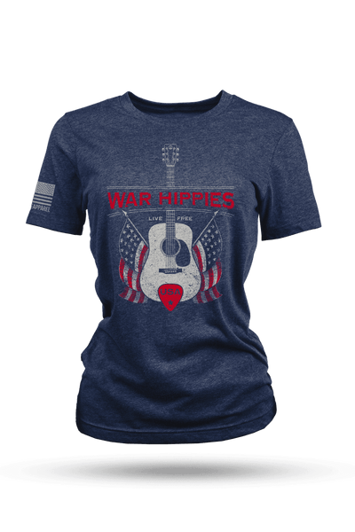 Women's Tri-Blend T-Shirt - War Hippies - Nine Line Apparel