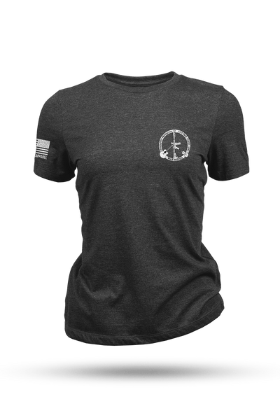 Women's Tri-Blend T-Shirt - War Hippies - Free - Nine Line Apparel
