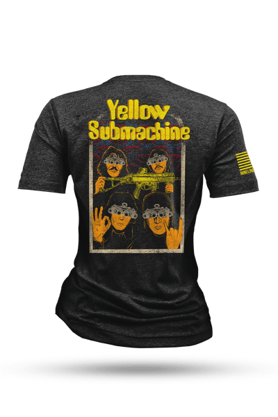 Women's Tri-Blend T-Shirt - YELLOW SUBMACHINE - Nine Line Apparel
