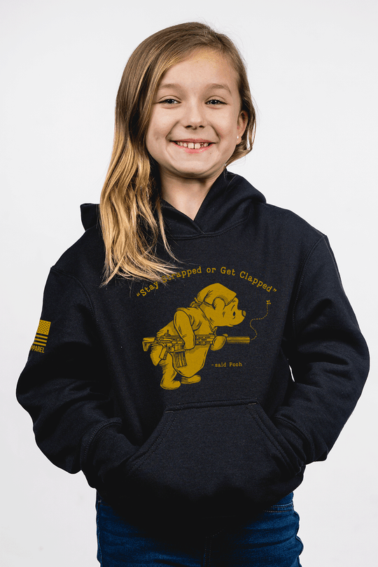 Youth Hoodie - Pooh Bear - Nine Line Apparel