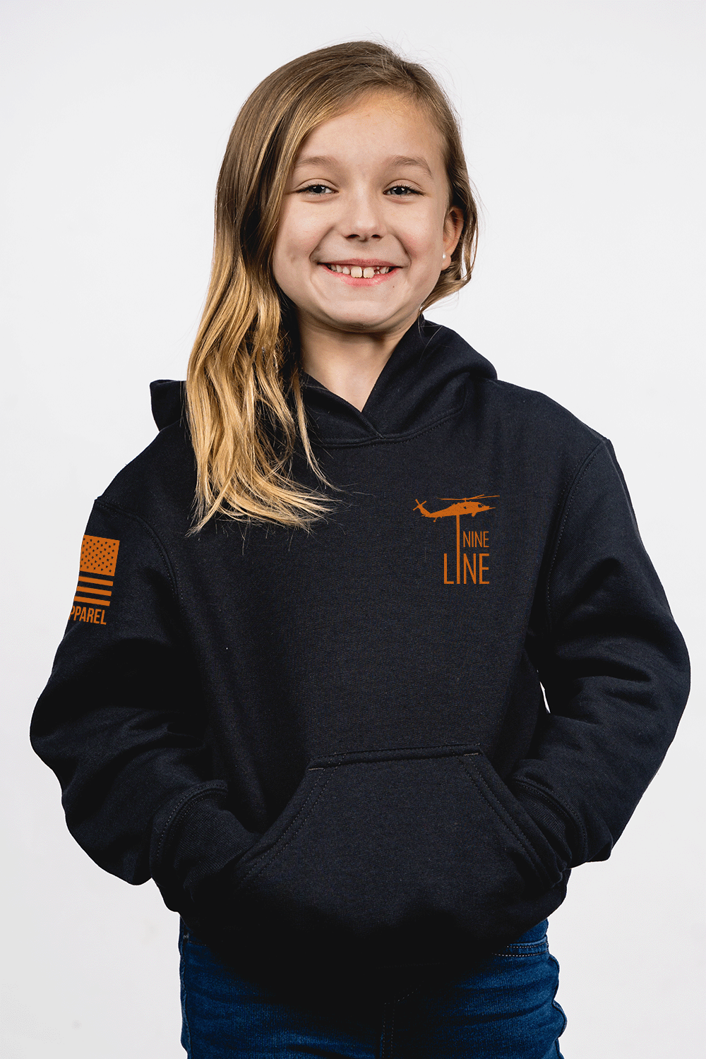 Youth Hoodie - Spooky Amer - Nine Line Apparel