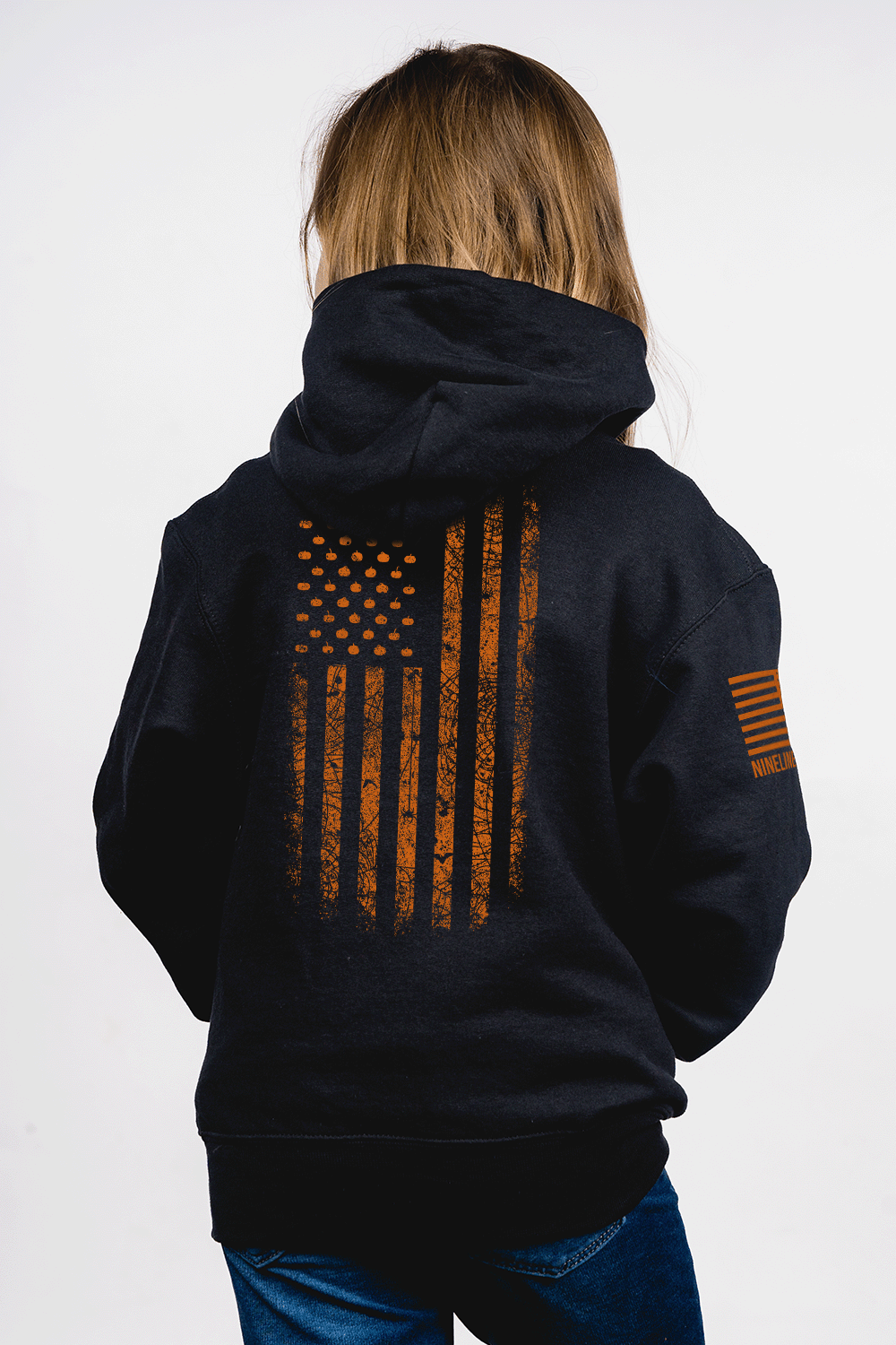 Youth Hoodie - Spooky Amer - Nine Line Apparel