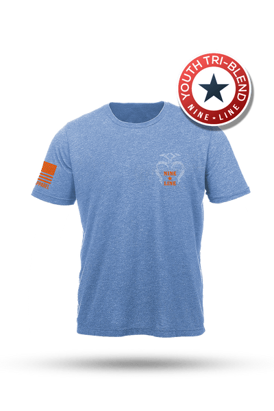 Youth Triblend T-Shirt - Once a Rebel - Nine Line Apparel