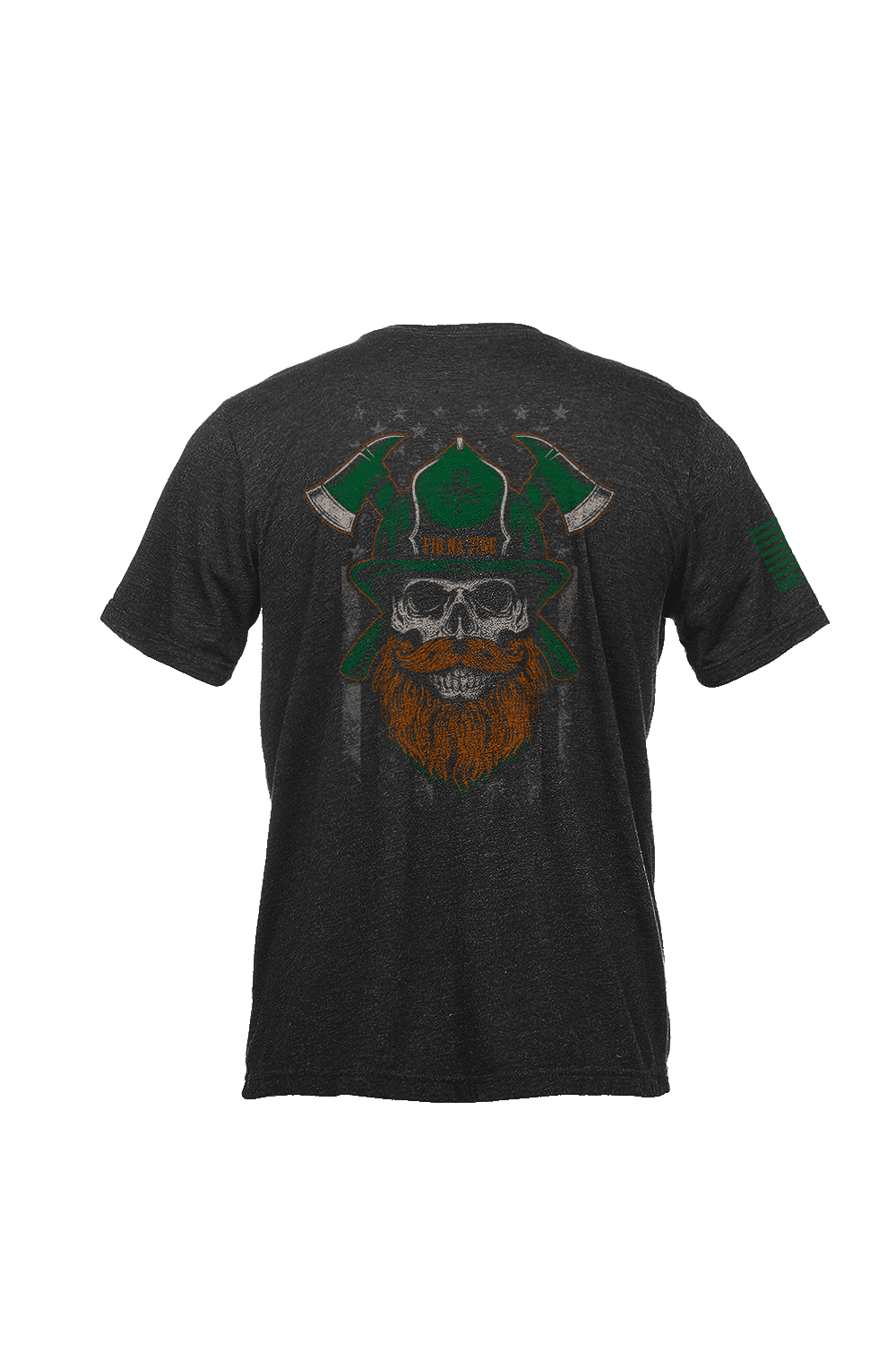 Youth Triblend T-Shirt - St. Patrick's Day Men of Fire - Nine Line Apparel