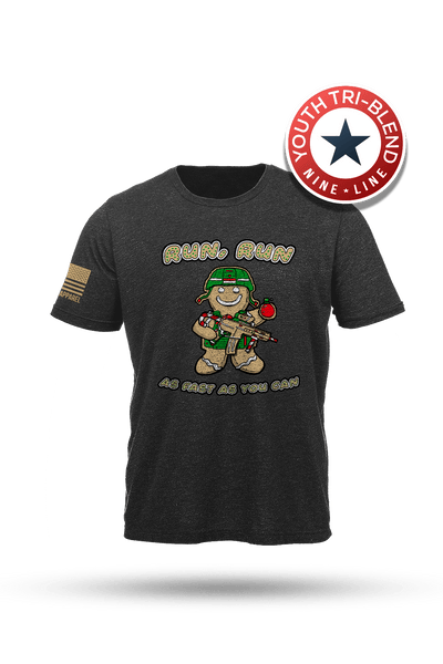 Youth Triblend T-Shirt - Tacticalbread Man - Nine Line Apparel